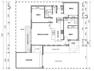 Treloar Crecsent, Braybrook - Floor plan