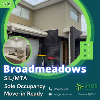 Broadmeadows Supported Independent Living (SIL) Townhouse | I-Help Disability Services