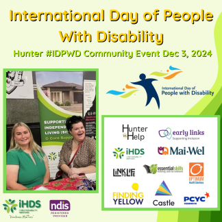 International Day of People with Disability at the Hunter IDPWD Community Fun Day – Supported Independent Living (SIL) Provider | I-Help Disability Services